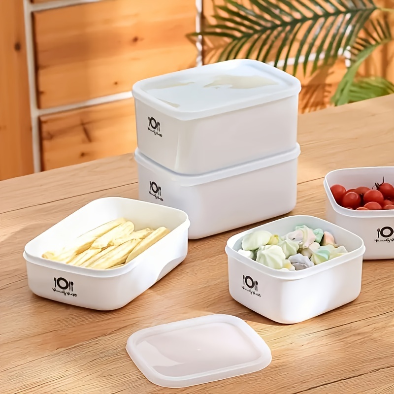 Bento Box - Voedselveilige rechthoekige plastic lunchbox, verzegelde opbergdoos