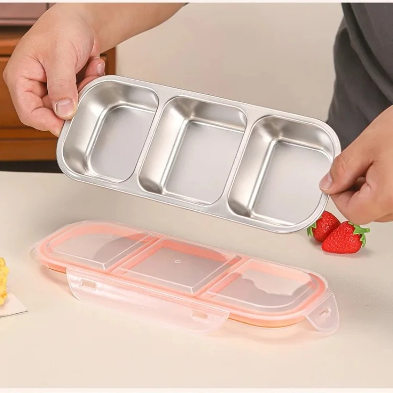Bento Box - 304 stalen bewaardoos, bento box, hoogwaardige