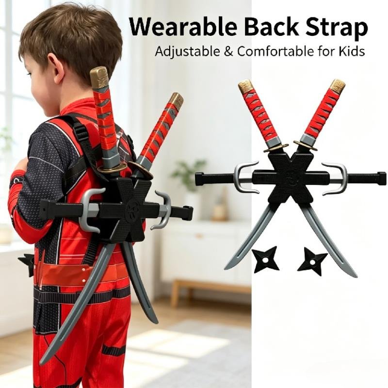 Japanese Knife - Halloween 1:1 Ninja Set Kinderen Japanse