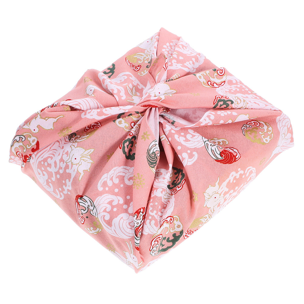 Bento Box - Prachtige Japanse bloemenprint op katoenen doek,