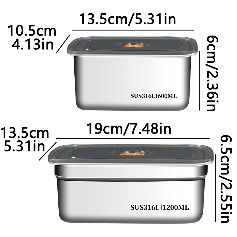Voedselveilige 316 roestvrijst - Bento Box recensie en prijs