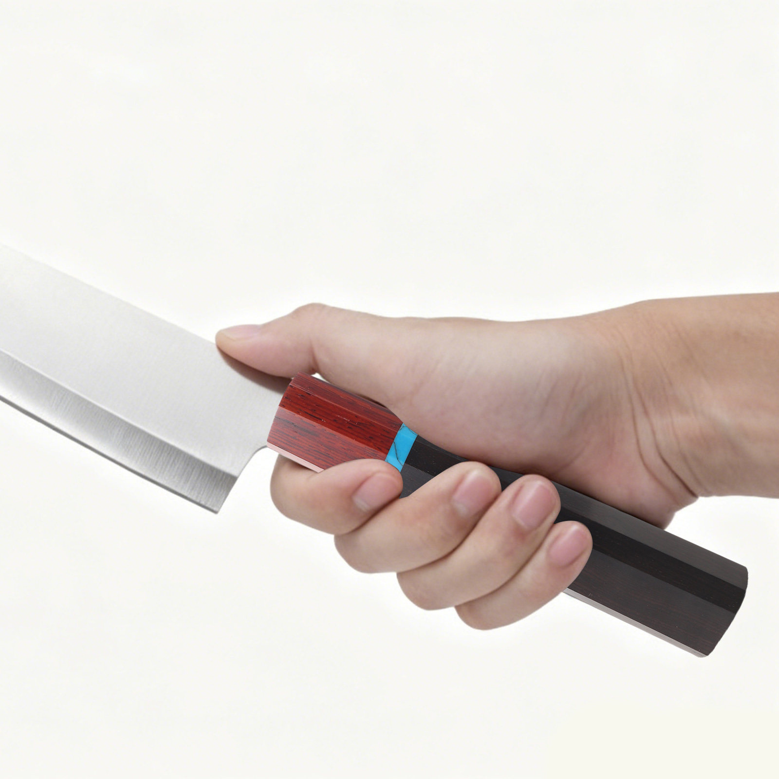 Houten handvat voor Japans keu - Japanese Knife recensie en prijs