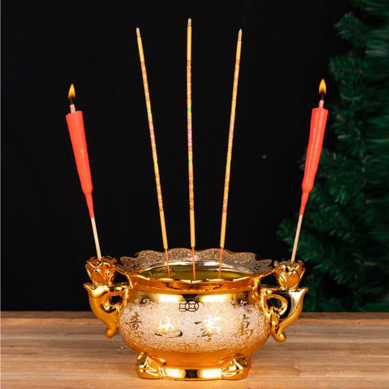 Gouden keramische wierookbrand - Incense Holder recensie en prijs
