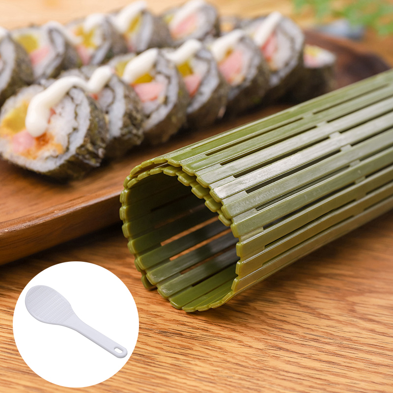 Grote Groene Plastic Sushi Too - Sushi Making Kit recensie en prijs