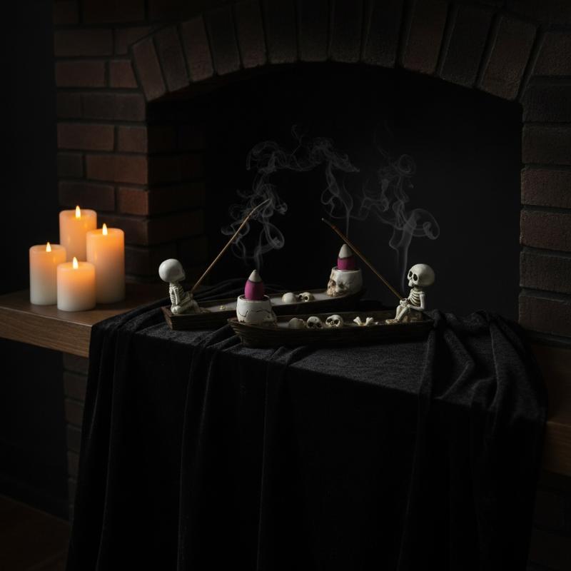 Schedelboot-geurhouder, unieke - Incense Holder recensie en prijs