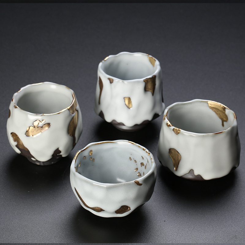 Shino Ware vergulde handgemaak - Japanese Tea recensie en prijs